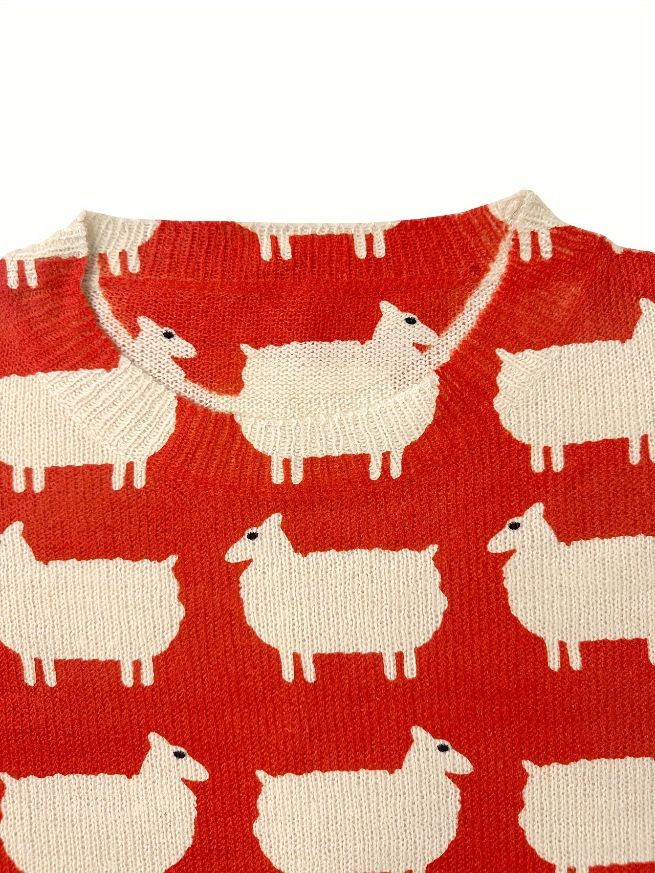 Lumachic-Black Sheep Statement Sweater 🐑