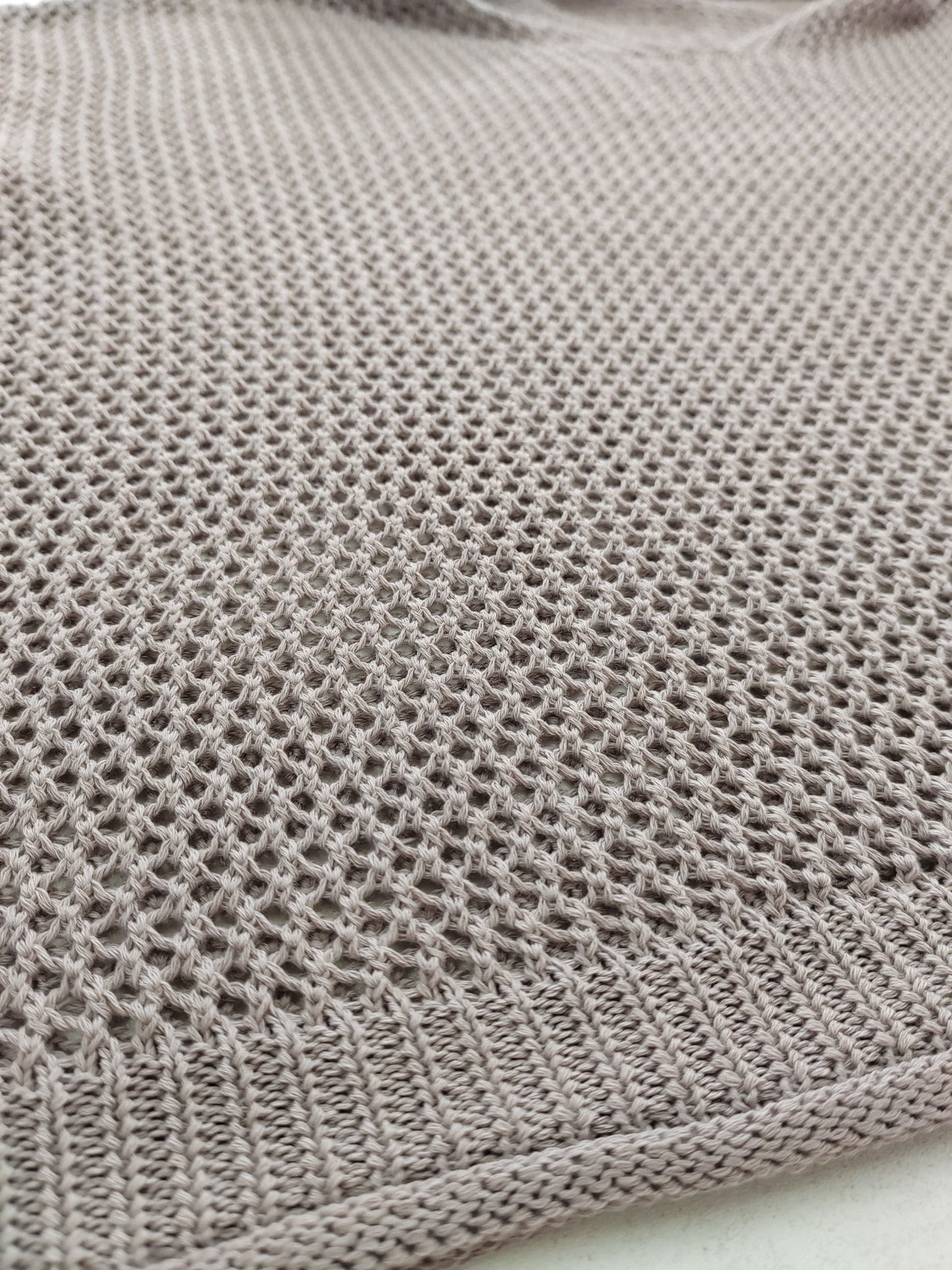 Lumachic Mesh Knit Hoodie