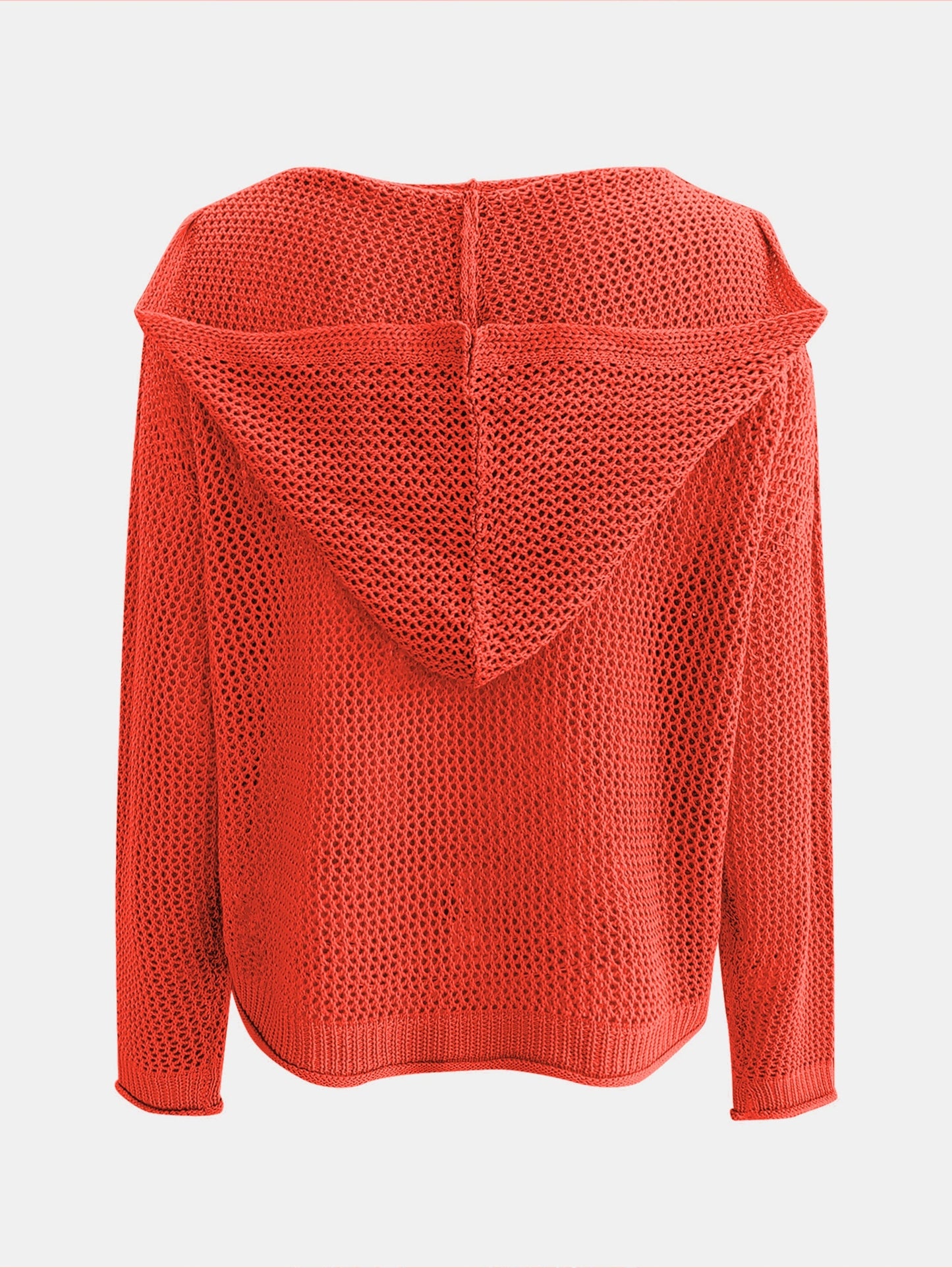 Lumachic Mesh Knit Hoodie