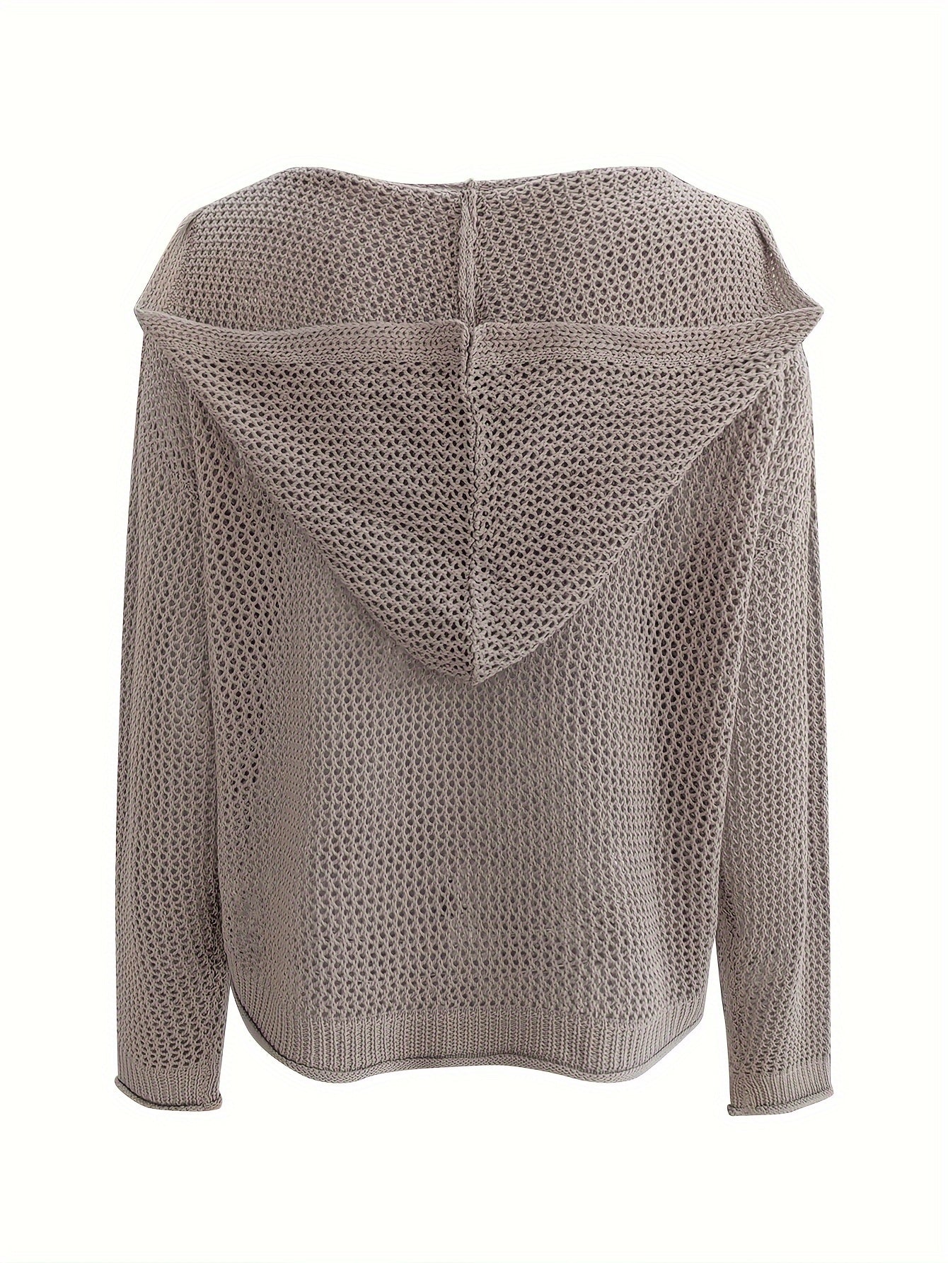 Lumachic Mesh Knit Hoodie
