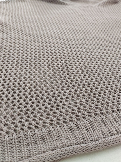 Lumachic Mesh Knit Hoodie