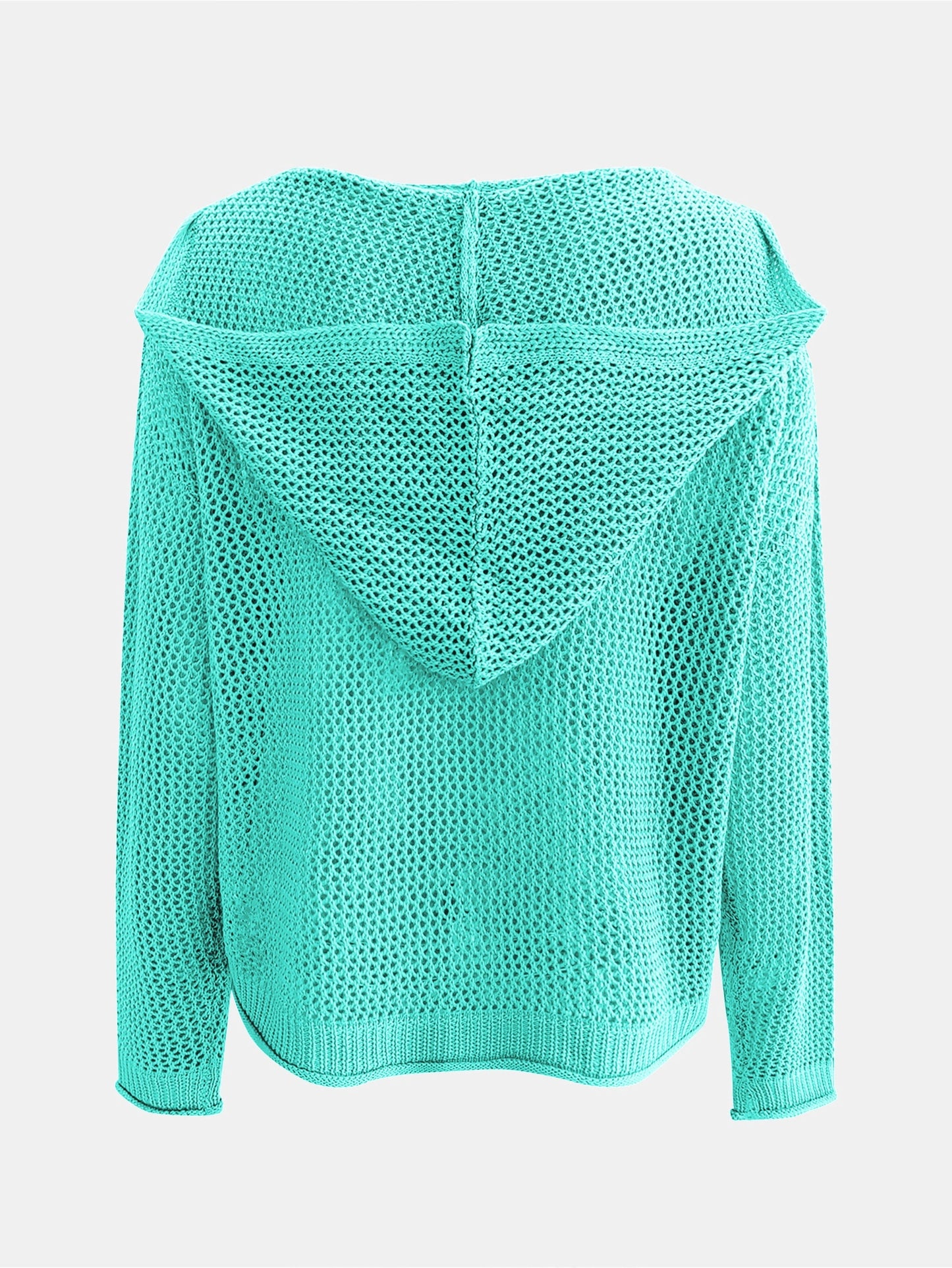 Lumachic Mesh Knit Hoodie