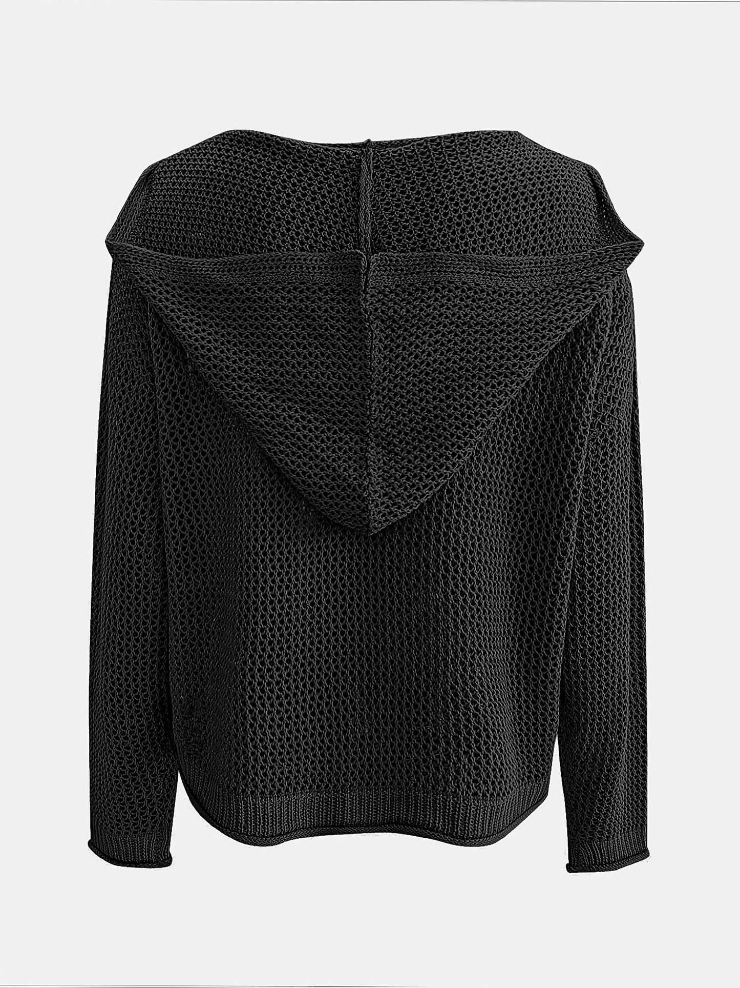 Lumachic Mesh Knit Hoodie